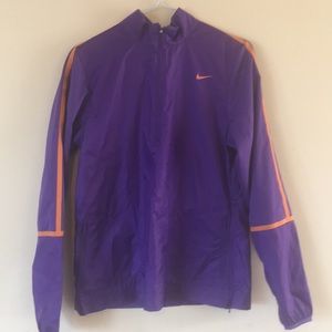 Nike golf windbreaker half zip jacket